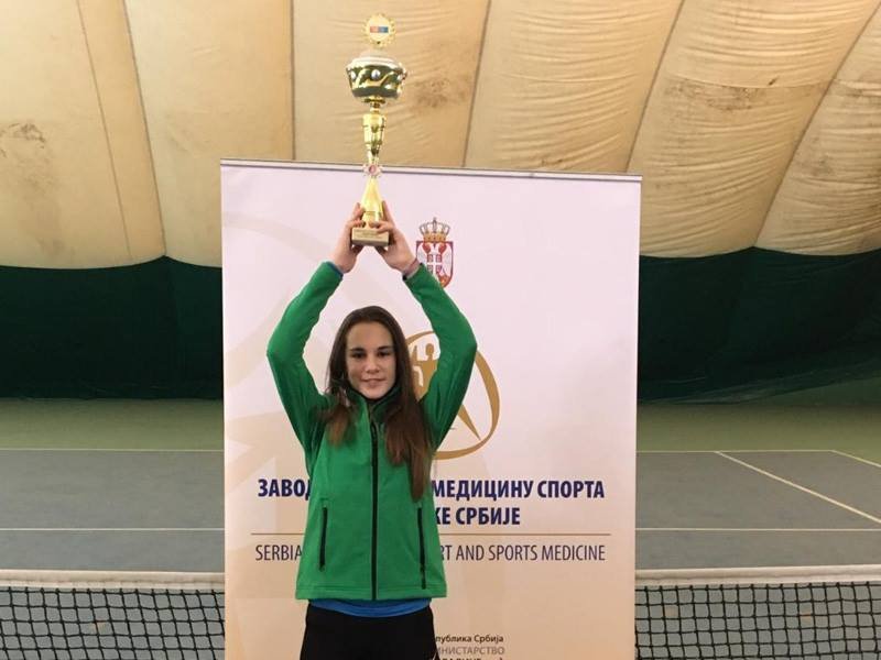 Naša Natalija je odbranila titulu šampiona dvornskog prvenstva Srbije!