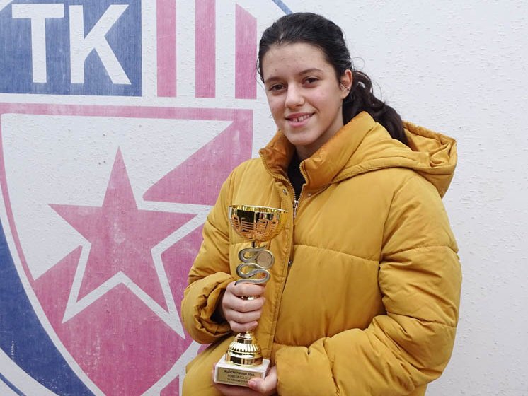 Naša Jana Premović osvojila Božićni turnir!