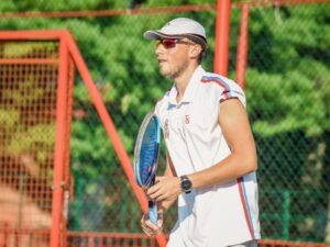 Trener Milan Velimirović teniski klub Dril Beograd